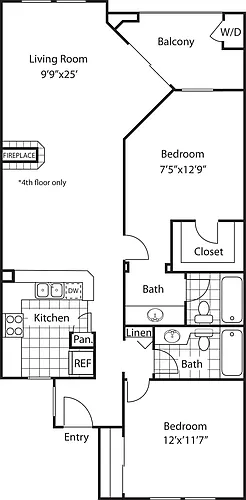 Floor plan Sorrento