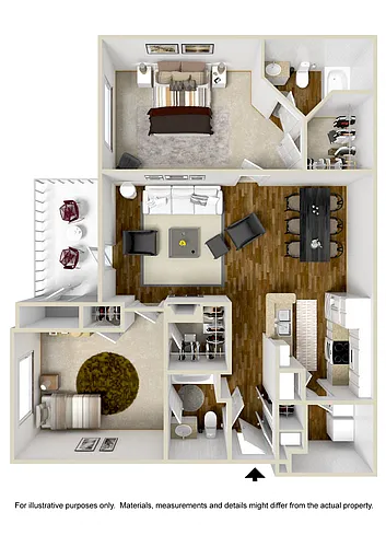 Floor plan Flowood Heights