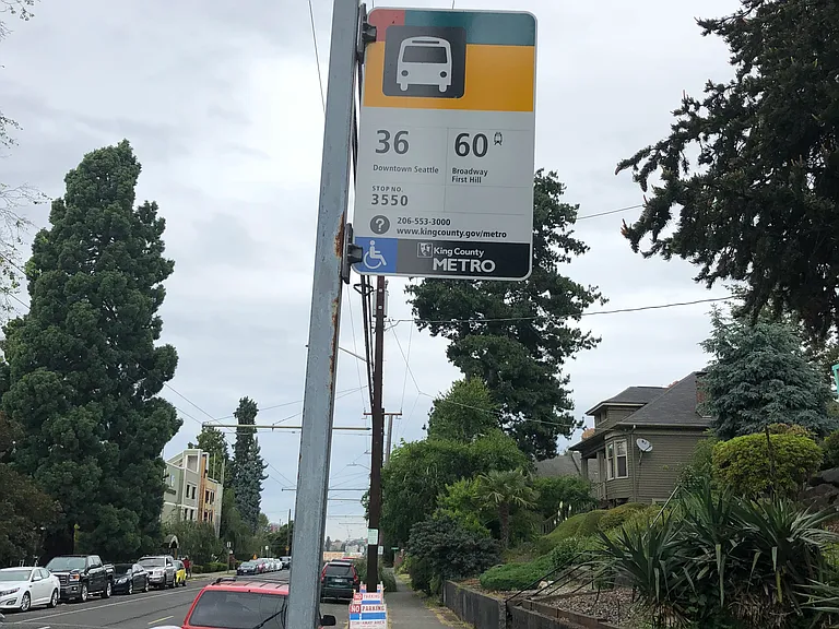 Bus routes serving the property