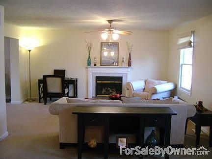 Main floor seating area