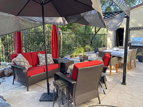Backyard patio