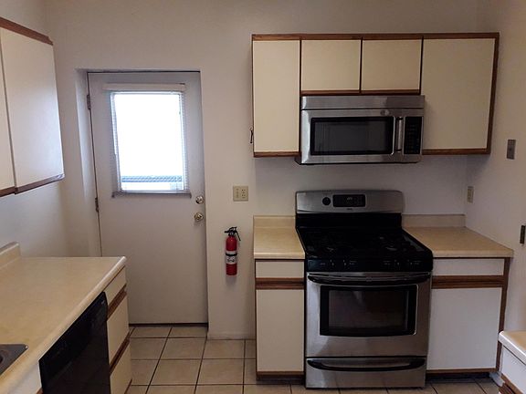 Kitchen stove and microwave