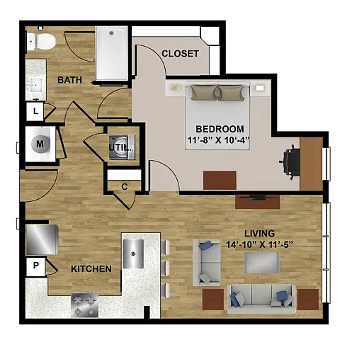 Floor plan Cubist