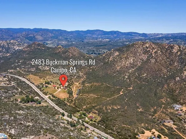 2483 Buckman Springs Rd, Campo, CA 91906