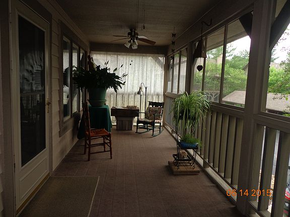 Enjoy the screened in porch