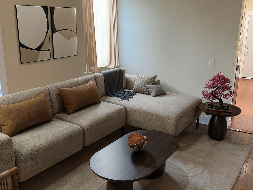 Living room Virtually Staged
