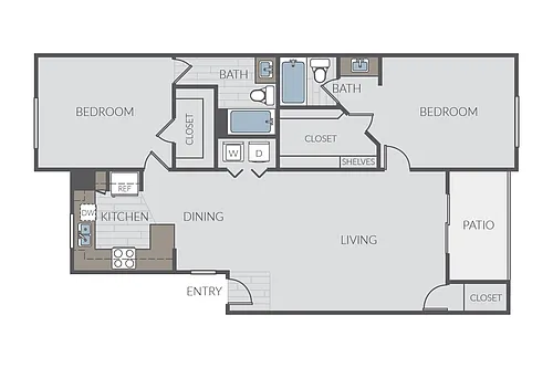Floor plan Plan 2G