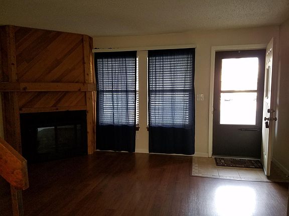 Living room and front door/windows