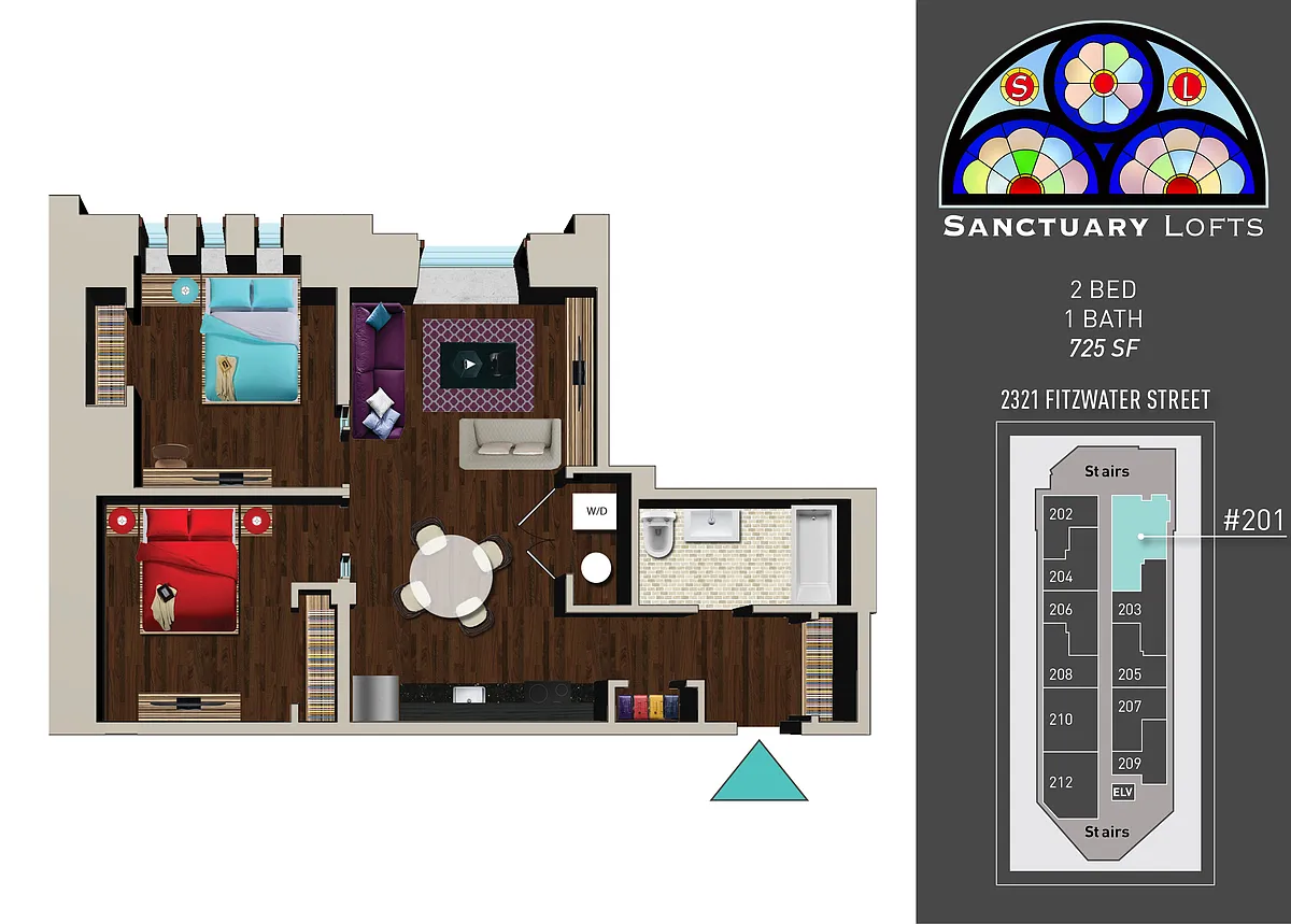 Floor plan 201