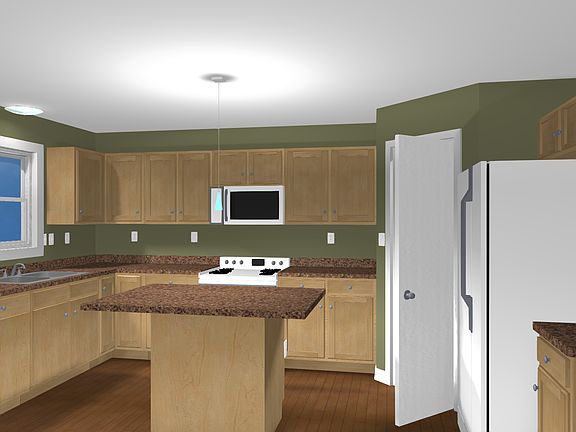 Kitchen w Island