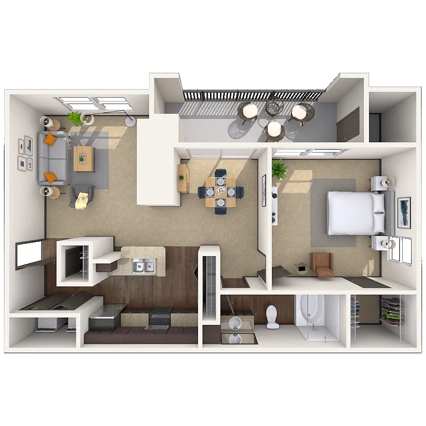 Floor plan Cannes