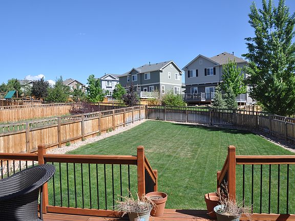 Huge back yard!