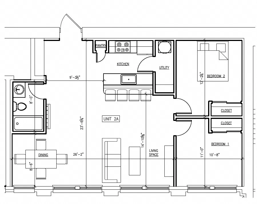 Floor plan The Beignets