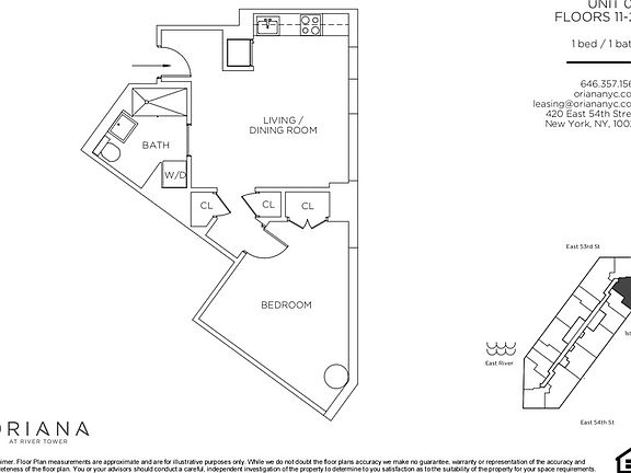 2nd image of 420 E 54th St APT 2105