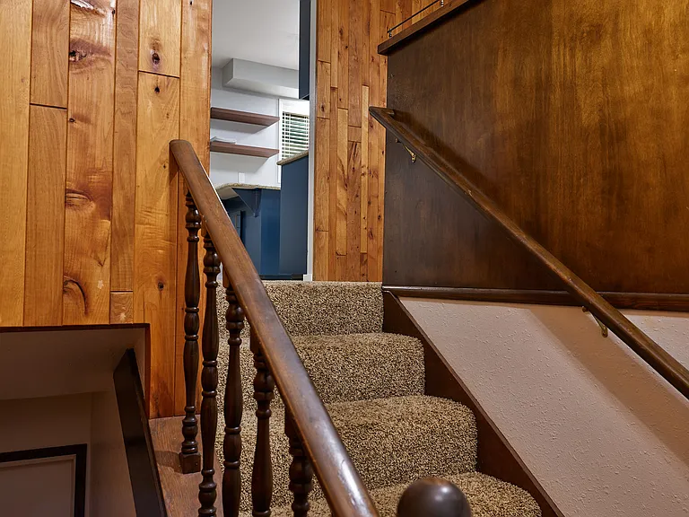 Entry into dining room