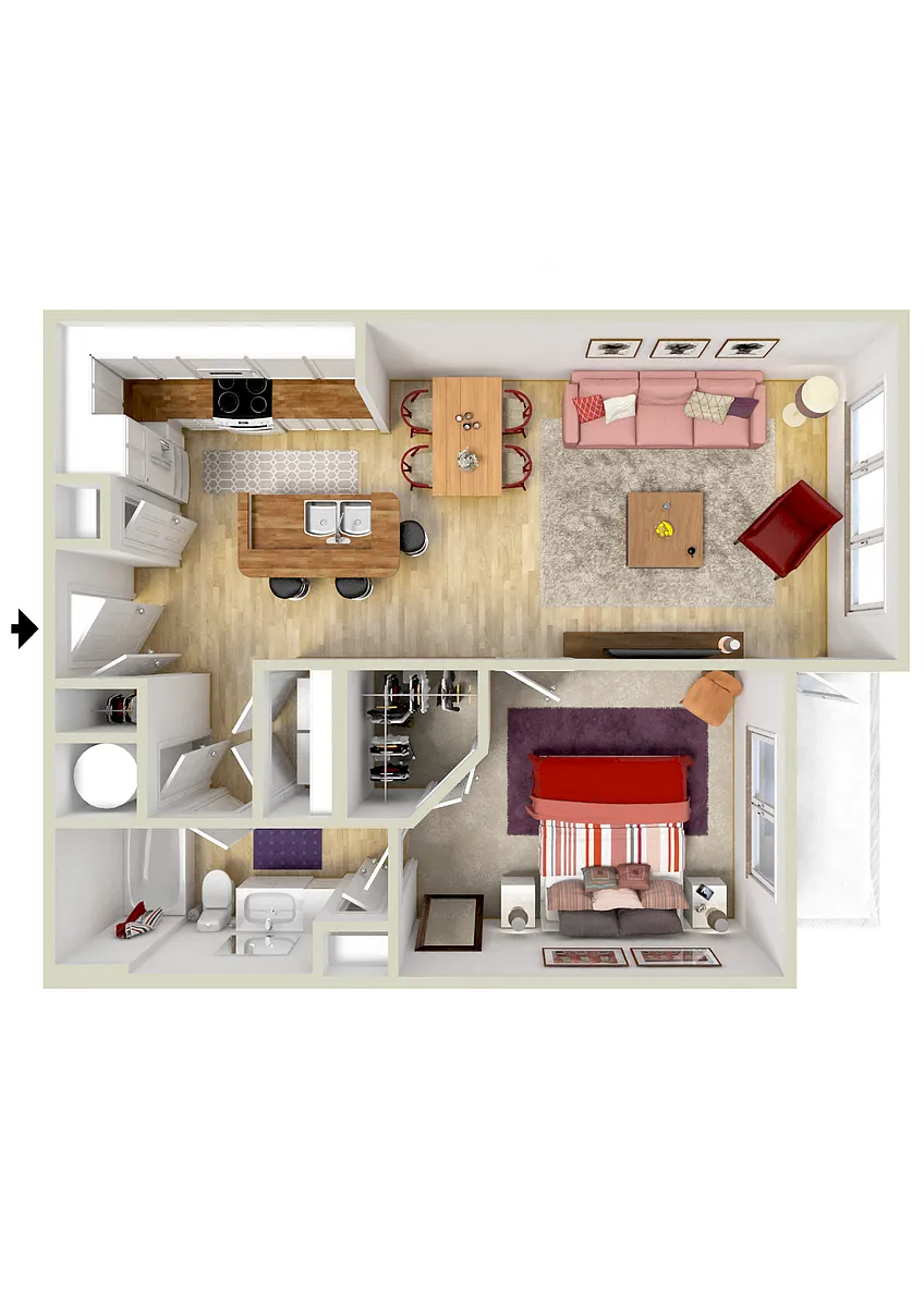 Floor plan Tuscan