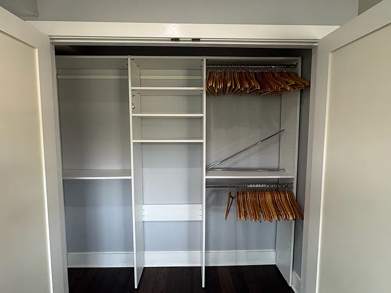 2 of 2 closets in 3rd Floor Bedroom