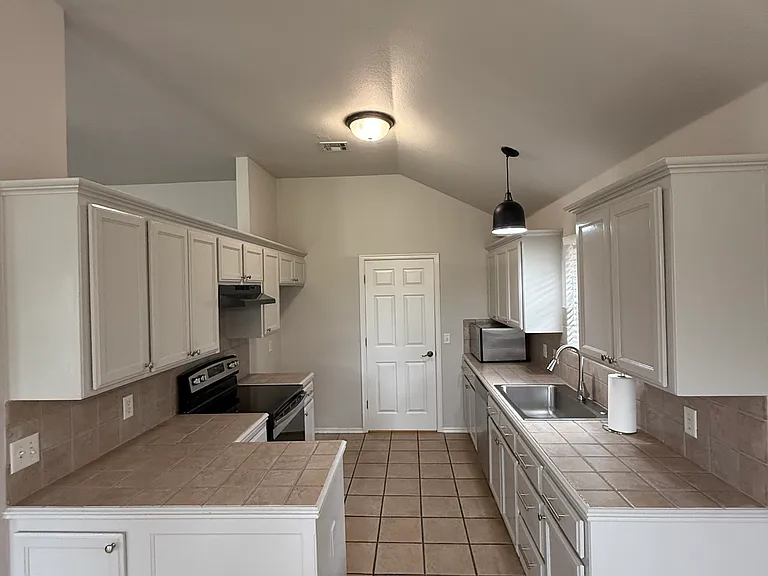 Kitchen from dining room