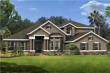Shown with optional bonus room and side-load garage