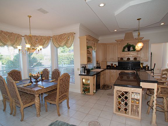 Kitchen open to Family Room