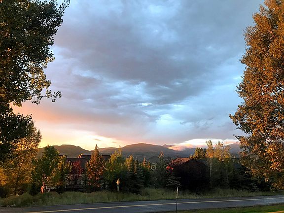 Views of Rocky Peak from the deck.