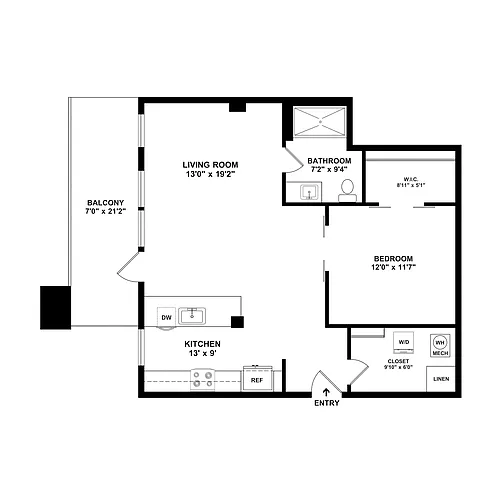Floor plan 1D