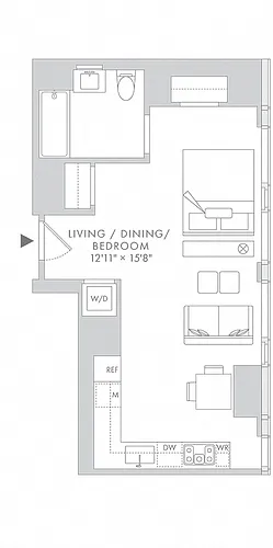 Floor plan Waterline 1: S2