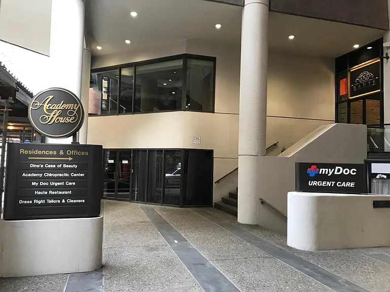 Entrance to Building