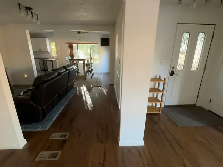 Front door and "bonus" area - can be formal dining, office, or sitting area.