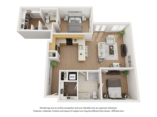Floor plan B