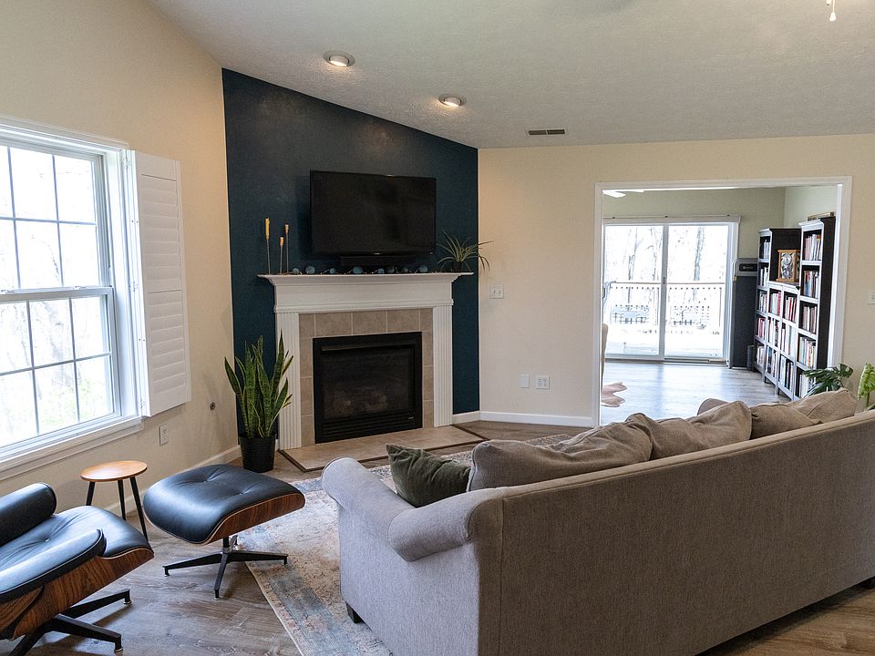 Living room and sunroom