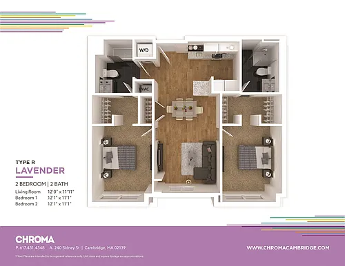 Floor plan Lavender