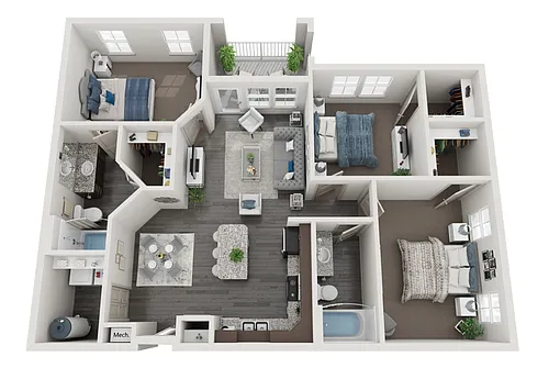 Floor plan C1