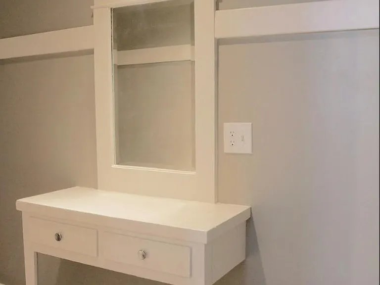 Vanity Table in XL Closet