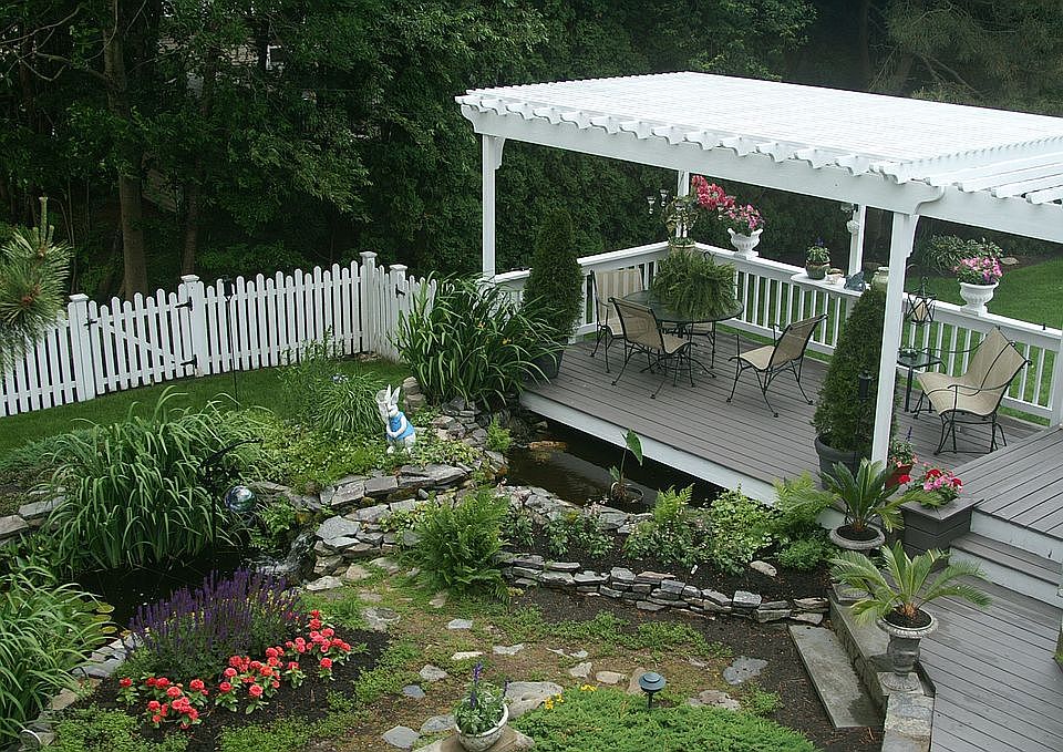 Garden fish Pond