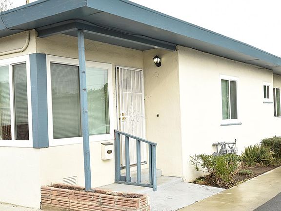 exterior. downstairs duplex unit