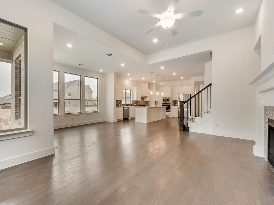 Family Room with outside landscape views