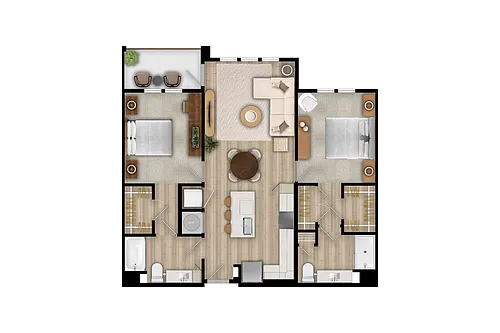 Floor plan B1