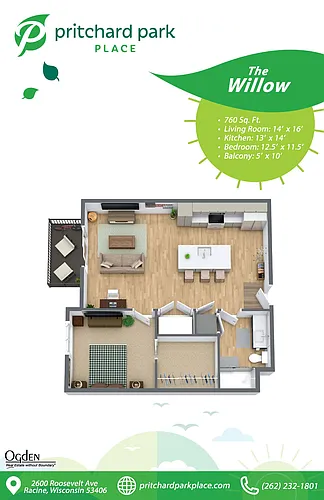 Floor plan The Willow