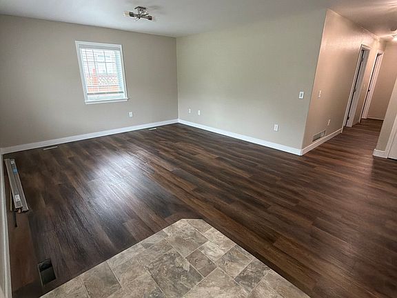living room and hallway