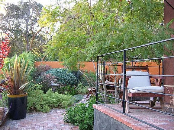 to backyard