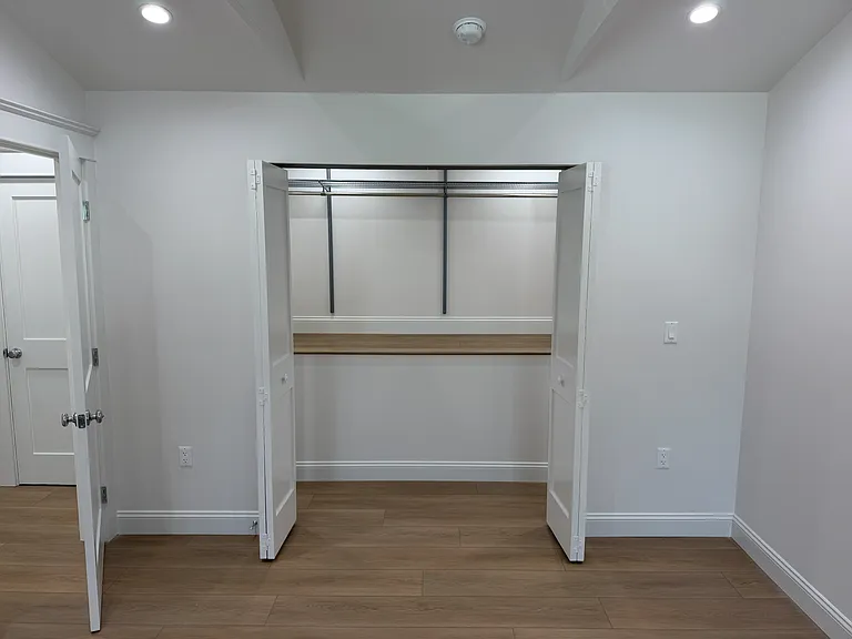 Massive bedroom closet