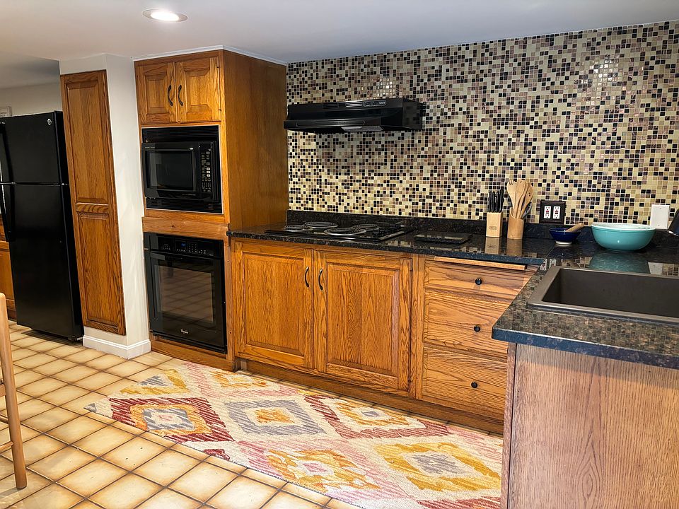 View of Kitchen from entrance into the Apartment.