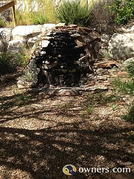 Back yard waterfall