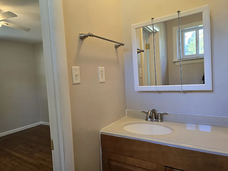 Primary Bedroom & Half Bath