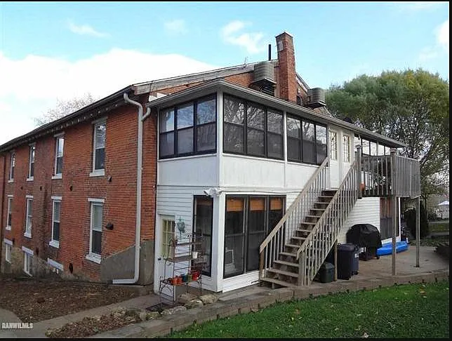 Rear View of Building