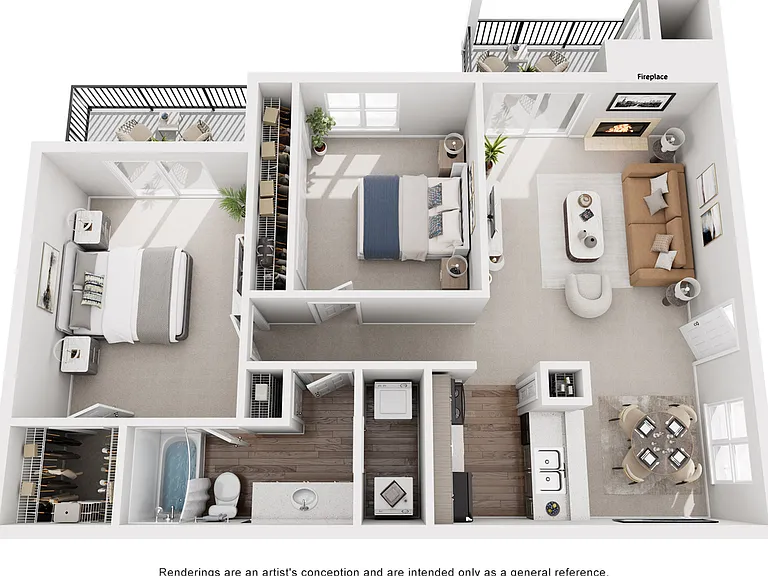 Silver Maple | 2 Bed 1 Bath | Autumn Ridge Apartments in Raleigh Silver Maple | 2 Bed 1 Bath | Autumn Ridge Apartments in Raleigh