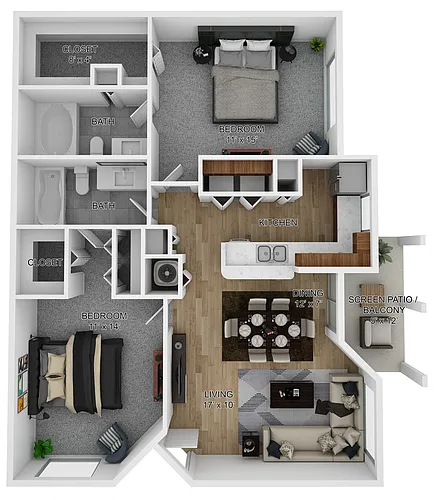 Floor plan C2