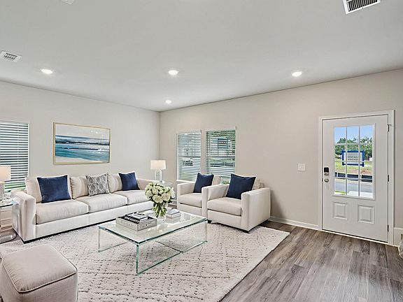 Great Room in the Thompson floorplan at a Meritage Homes community in Atlanta, GA.