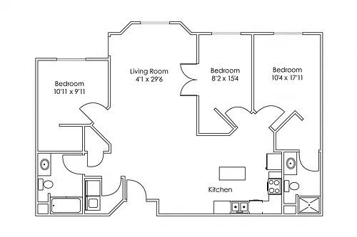 Floor plan C1